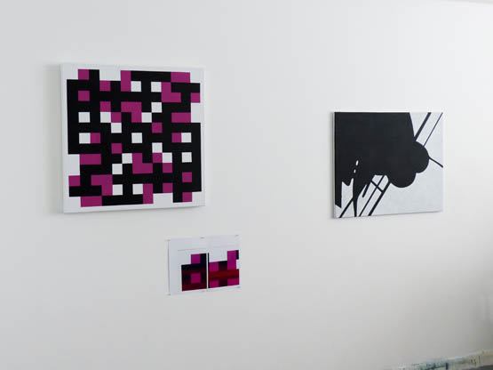 Philip Bradshaw, Installation view, Open Studio 2015